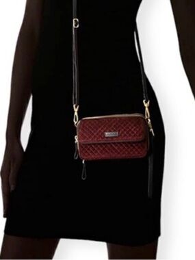 $88 NWT Vera Bradley Iconic RFID All-in-One Crossbody Bag Wallet